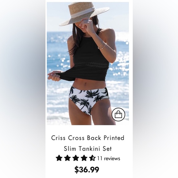 NWOT Beachsissi Swimsuit -Large - Picture 1 of 6